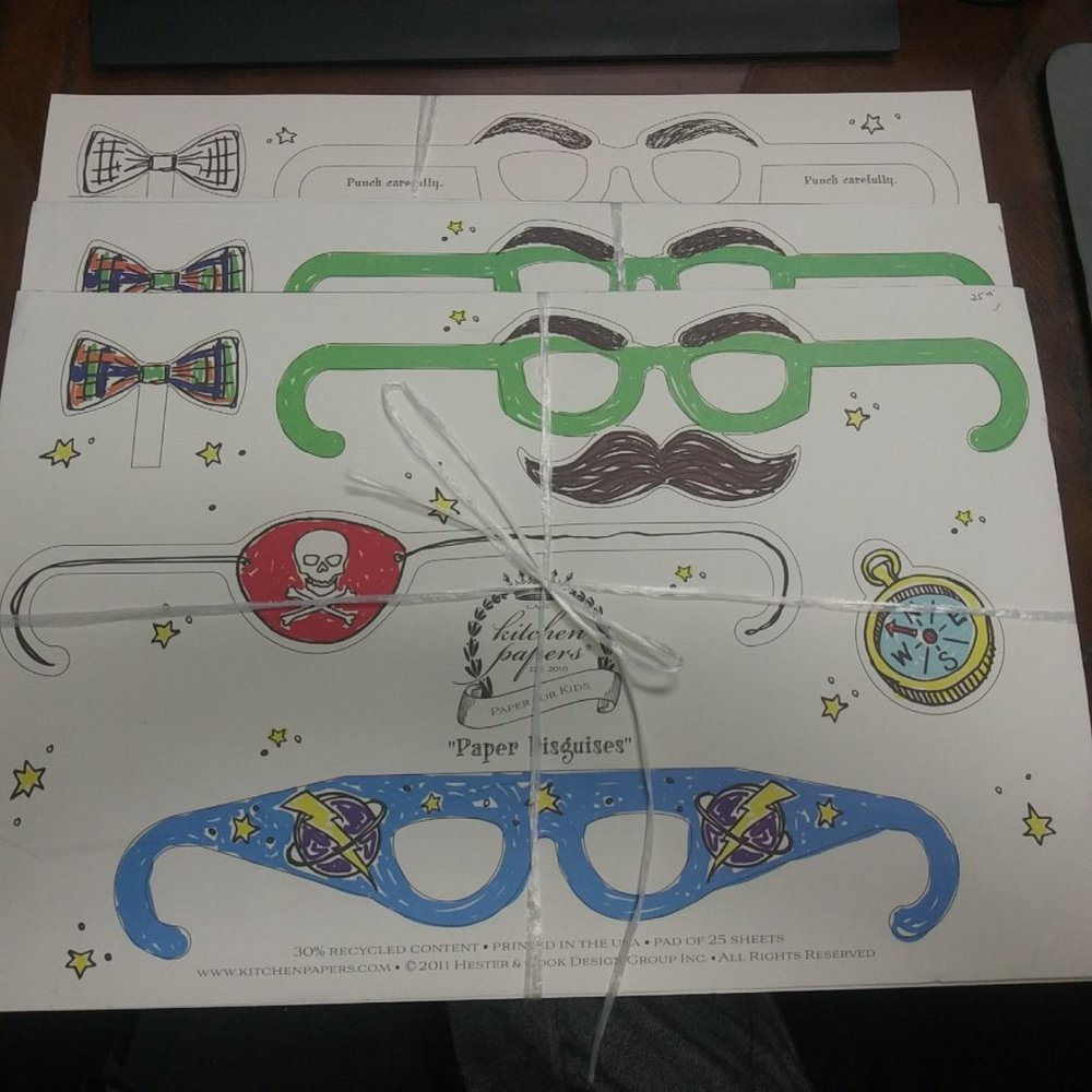 Paper Disguise 3 sets of 25 (75 sheets total)